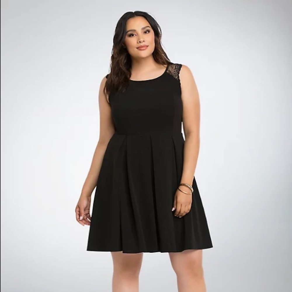 Torrid black cocktail dress